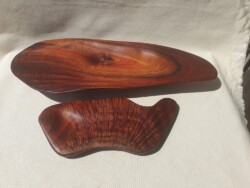 Two Red Cedar Bowls